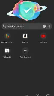 AVG Browser captura 1
