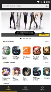 Indus Launcher captura 1