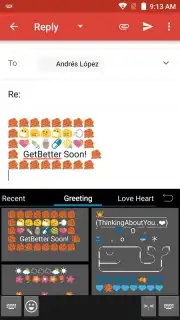Emoji Keyboard - CrazyCorn captura 5