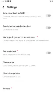 V-Appstore captura 3