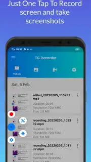 TG Recorder - Screen Recording captura 3