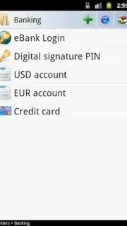 B-Folders Password Manager captura 3