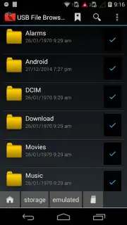 USB File Browser captura 3