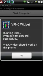VPNC Widget captura 2
