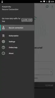 Kaspersky Fast Secure VPN captura 6