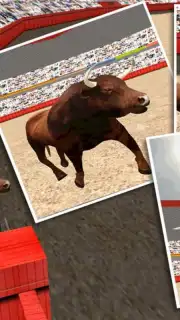 Angry Bull Attack Arena Sim 3D captura 10