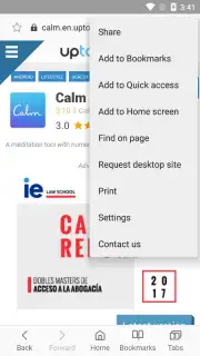 Samsung Internet Lite/Go captura 9
