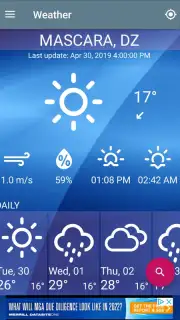 Free Weather Forecast captura 1