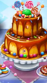 Cake Maker DIY Baking Games captura 2