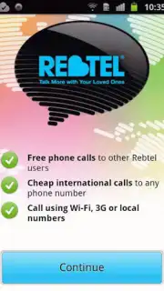 Rebtel: Llamadas y SMS Gratis captura 2