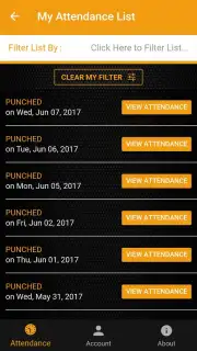 SMART Attendance captura 2