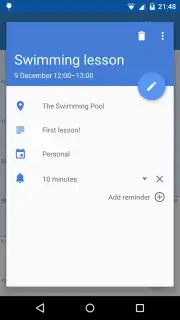Touch Calendar Free captura 7