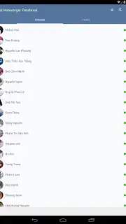 Lite Messenger FB captura 4