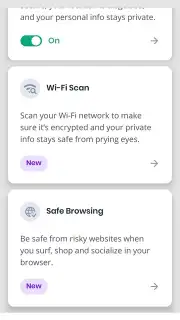 McAfee Security: Antivirus VPN captura 8