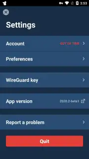 Mullvad VPN captura 7