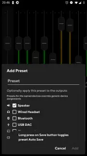 Poweramp Equalizer captura 7