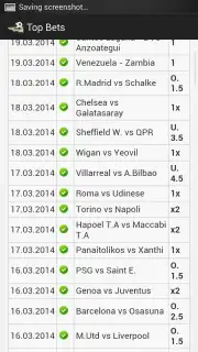Top Bets captura 2