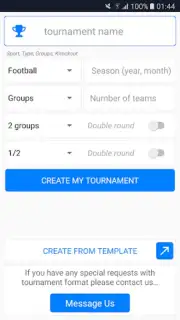 Tournament Manager captura 7