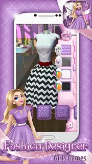 Fashion Designer Girls Games captura 5