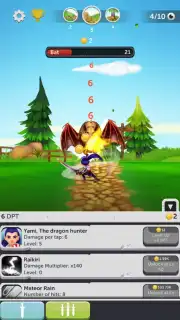 Taps and Dragons - Idle Heroes captura 9