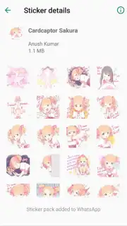 Otaku Nadu Sticker Pack captura 3