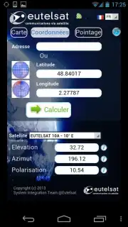 Eutelsat satellite finder captura 3