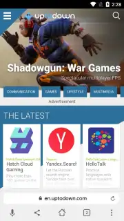 Yandex Browser Beta captura 1