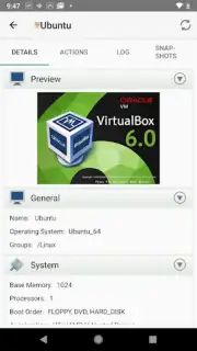 VirtualBox Manager captura 6