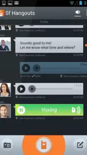 Voxer Walkie-Talkie PTT captura 3