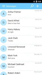 SMS text messaging app captura 6