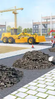 Road Construction Simulator 3D captura 2