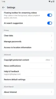 Internet Browser captura 9