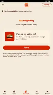 Burger King App: Food & Drink captura 2