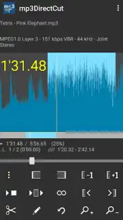 mp3DirectCut captura 4