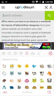 Swiftmoji Keyboard captura 4