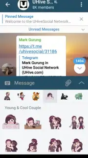 Via Messenger - Unofficial Telegram App captura 2