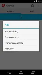 Calls Blacklist captura 4