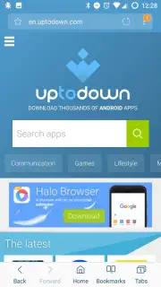 Samsung Internet Beta captura 1