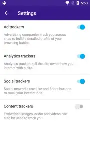 Keepsafe Browser captura 5