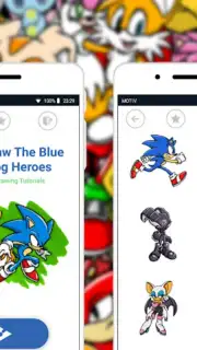 How To Draw The Blue Hedgehog captura 3