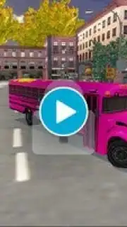 School Bus Driving Games 3D captura 1