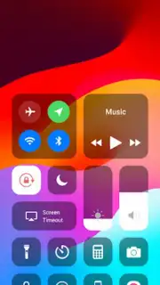 Control Center iOS 17 captura 5
