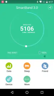 SmartBand 2.0 captura 6