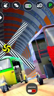 Tuk Tuk Taxi Driving Games 3D captura 2