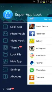 Super App Lock captura 2