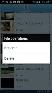 HD Video Player captura 1