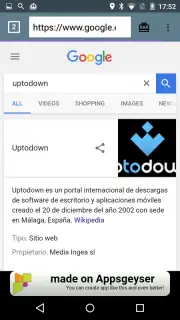 Crome Shine Browser captura 4