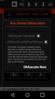 Leaf Pro Java Obfuscator captura 6