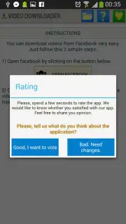 Fast Facebook Video Downloader captura 1