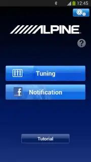 Alpine TuneIt App captura 8